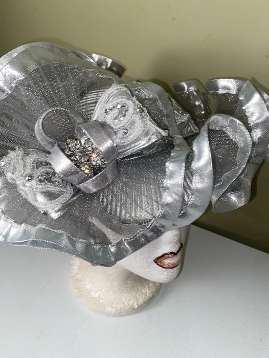 Glamorous Dress Hat / Church Hat by Ms. Divine - Picture 2 of 10